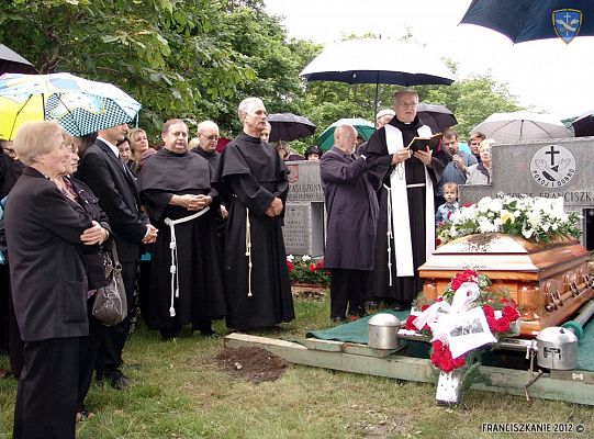 Grafika #17: Pogrzeb o. Bogdana Gawota