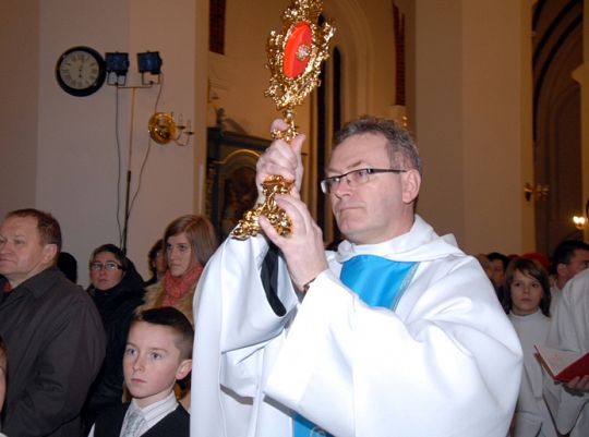 Grafika #0: Uroczystość wprowadzenia Relikwii Krwi bł. Jana Pawła II do Sanktuarium Św. Jakuba Apostoła w Lęborku