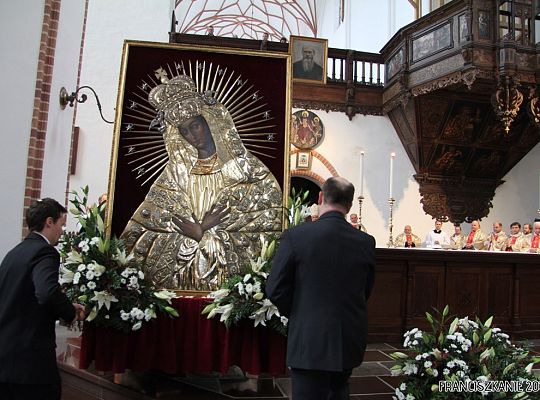 Grafika #12: Gdańsk: koronacja obrazu Matki Bożej Miłosierdzia
