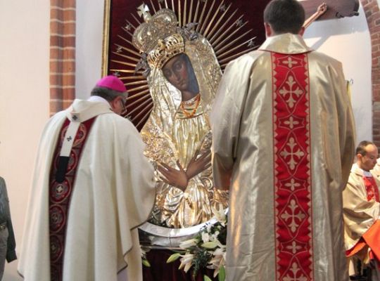 Grafika #54: Gdańsk: koronacja obrazu Matki Bożej Miłosierdzia