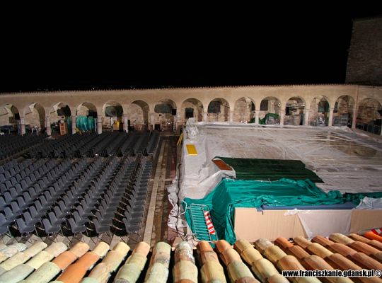 Grafika #1: Benedykt XVI w Asyżu: ostatnie przygotowania