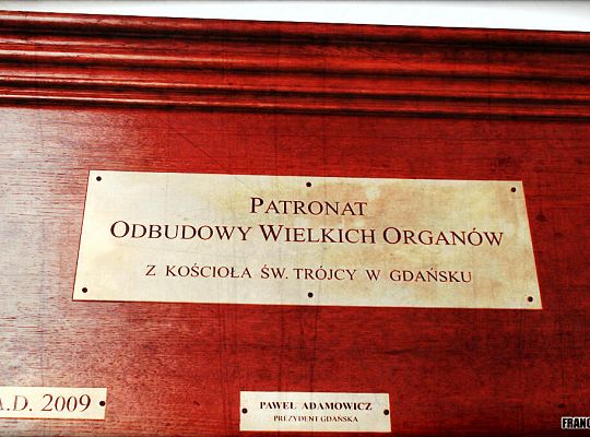 Grafika #19: Gdańsk: renowacja organów