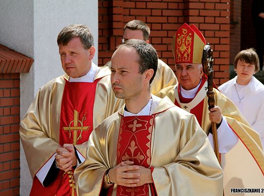 Grafika #5: Olsztyn: konsekracja kościoła