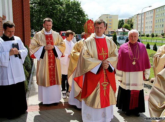 Grafika #6: Olsztyn: konsekracja kościoła