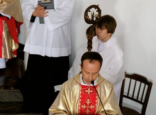 Grafika #7: Olsztyn: konsekracja kościoła