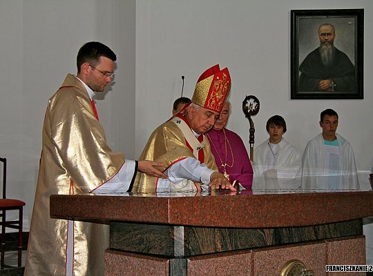 Grafika #37: Olsztyn: konsekracja kościoła