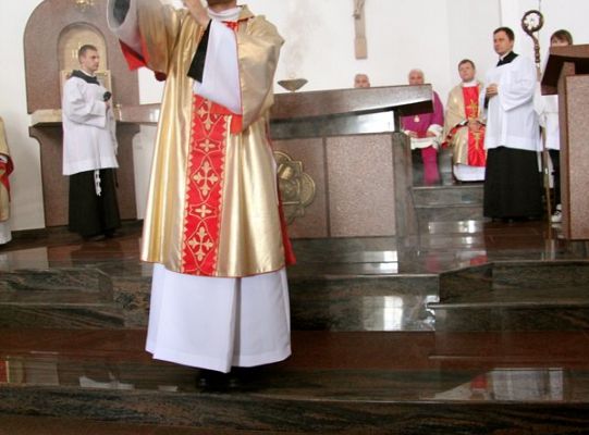 Grafika #44: Olsztyn: konsekracja kościoła