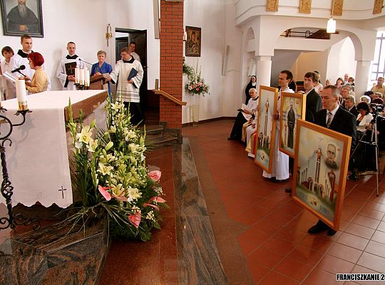 Grafika #70: Olsztyn: konsekracja kościoła