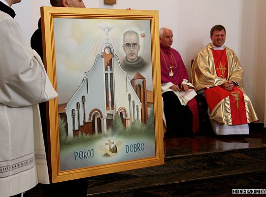 Grafika #71: Olsztyn: konsekracja kościoła