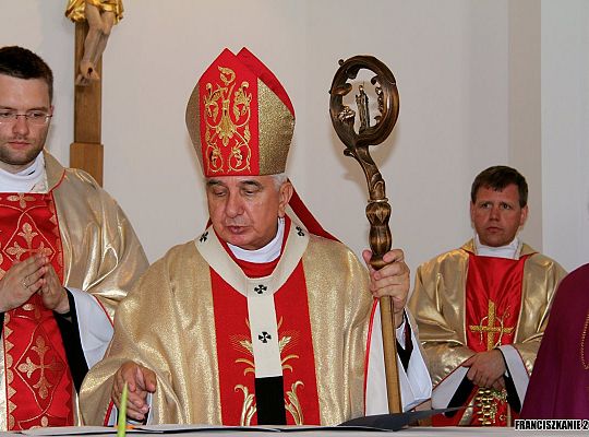 Grafika #83: Olsztyn: konsekracja kościoła