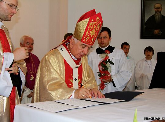 Grafika #85: Olsztyn: konsekracja kościoła