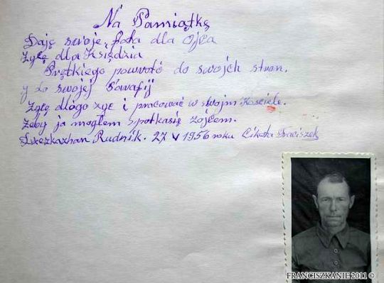 Grafika #27: O. Kamil Wełymański - franciszkanin na Kaukazie