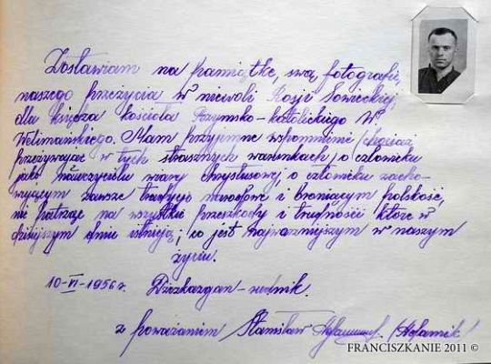 Grafika #30: O. Kamil Wełymański - franciszkanin na Kaukazie