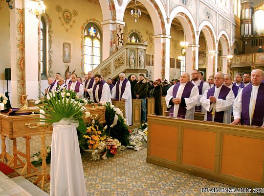 Grafika #1: Pogrzeb o. Efrema Mikołajczuka