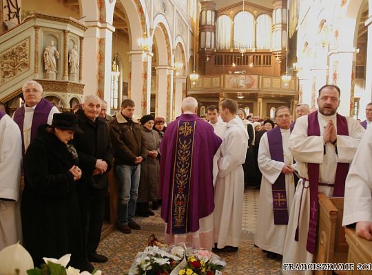 Grafika #14: Pogrzeb o. Efrema Mikołajczuka