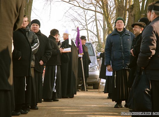 Grafika #28: Pogrzeb o. Efrema Mikołajczuka