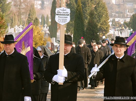 Grafika #34: Pogrzeb o. Efrema Mikołajczuka