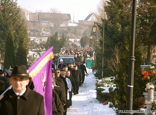 Grafika #37: Pogrzeb o. Efrema Mikołajczuka