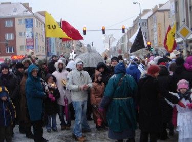 Grafika #3: Koszalin: korowód Trzech Króli