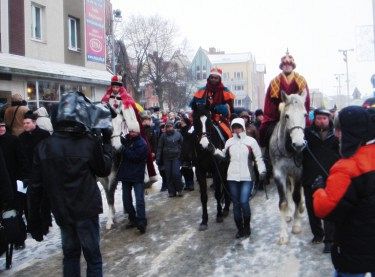 Grafika #5: Koszalin: korowód Trzech Króli