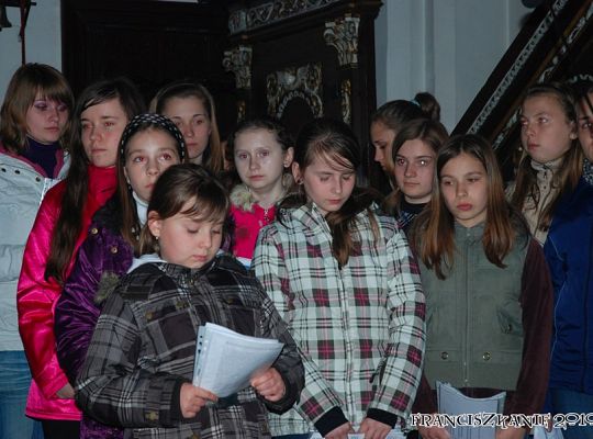 Grafika #3: Giovani verso Assisi w Gdańsku