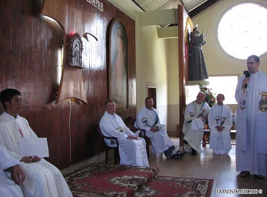 Grafika #5: Fr. Vincente - pierwszy franciszkański kapłan Ekwadorczyk