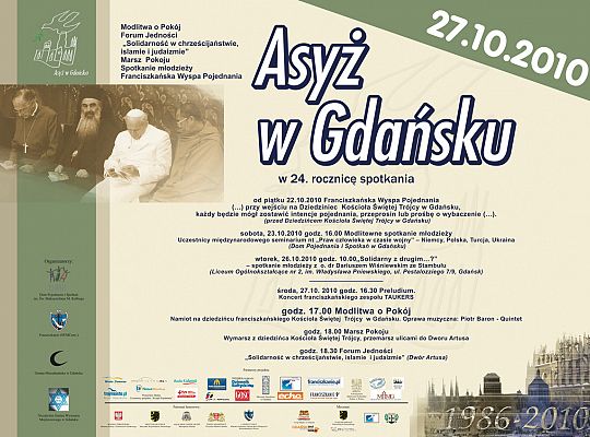 Grafika #1: Asyż w Gdańsku 2010 - zaproszenie