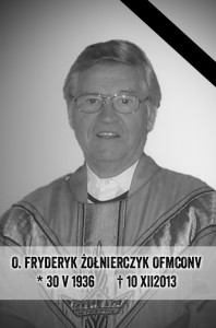 Grafika: Zmarł o. Fryderyk