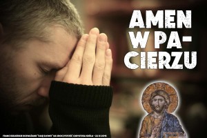 Grafika: Amen w pacierzu – Daję Słowo
