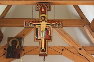 Grafika: Gniezno: Kopia krzyża z San Damiano