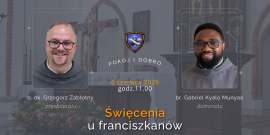 Miniatura Święcenia u franciszkanów