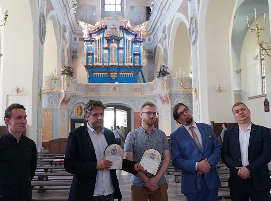 Grafika #4: Poświęcenie organów w wileńskim kościele