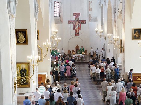 Grafika #5: Poświęcenie organów w wileńskim kościele