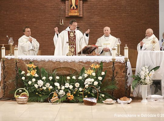 Grafika #13: Uroczystość św. Ojca Franciszka w Ostródzie 2021