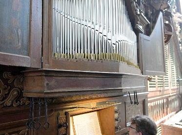 Grafika #11: Poświęcenie odrestaurowanych organów w kościele Świętej Trójcy w Gdańsku