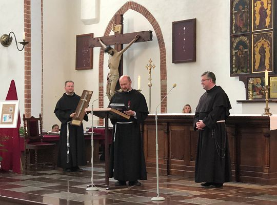 Grafika #5: Poświęcenie odrestaurowanych organów w kościele Świętej Trójcy w Gdańsku
