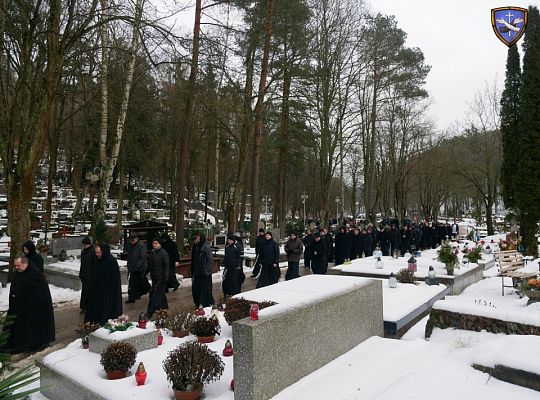 Grafika #50: Pogrzeb o. Bolesława Miki