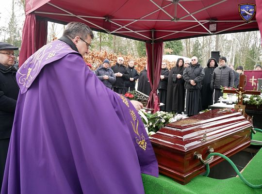 Grafika #56: Pogrzeb o. Bolesława Miki