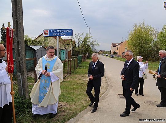 Grafika #3: Ostróda: ulica św. Maksymiliana
