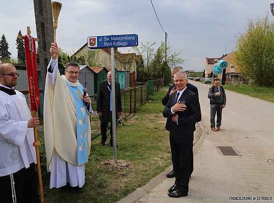 Grafika #1: Ostróda: ulica św. Maksymiliana