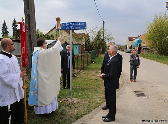 Grafika #2: Ostróda: ulica św. Maksymiliana