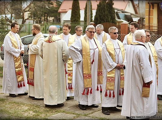 Grafika #3: Ostróda: dziękczynienie za beatyfikację męczenników franciszkańskich
