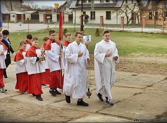 Grafika #14: Ostróda: dziękczynienie za beatyfikację męczenników franciszkańskich