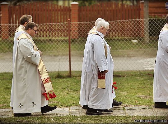 Grafika #16: Ostróda: dziękczynienie za beatyfikację męczenników franciszkańskich