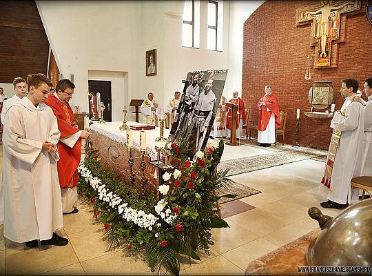 Grafika #44: Ostróda: dziękczynienie za beatyfikację męczenników franciszkańskich