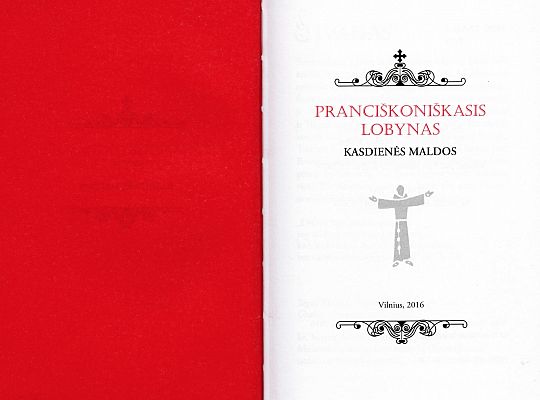 Grafika #1: Franciszkański modlitewnik po litewsku