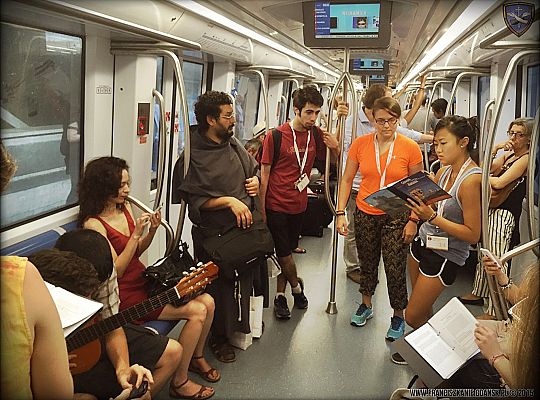 Grafika #100: Giovani verso Assisi 2015 - relacja