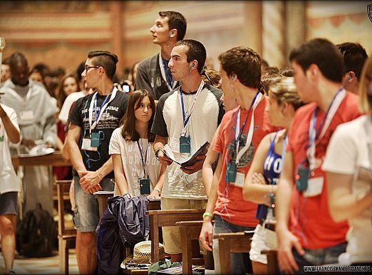 Grafika #16: Giovani verso Assisi 2015 - relacja