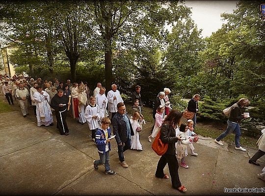 Grafika #8: Gdynia: procesje eucharystyczne