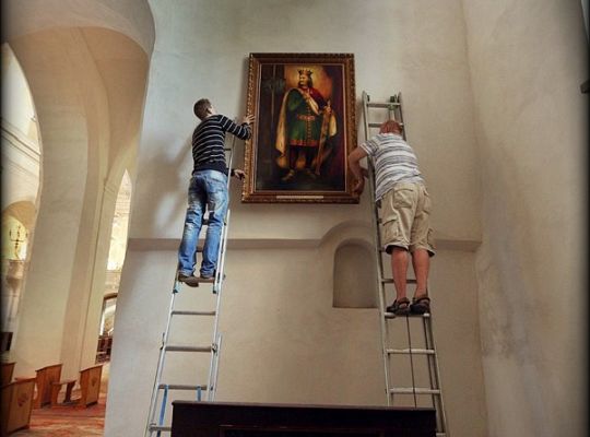 Grafika #6: Wilno: Nowy obraz w kościele